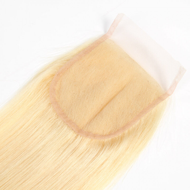 a piece of blonde hair