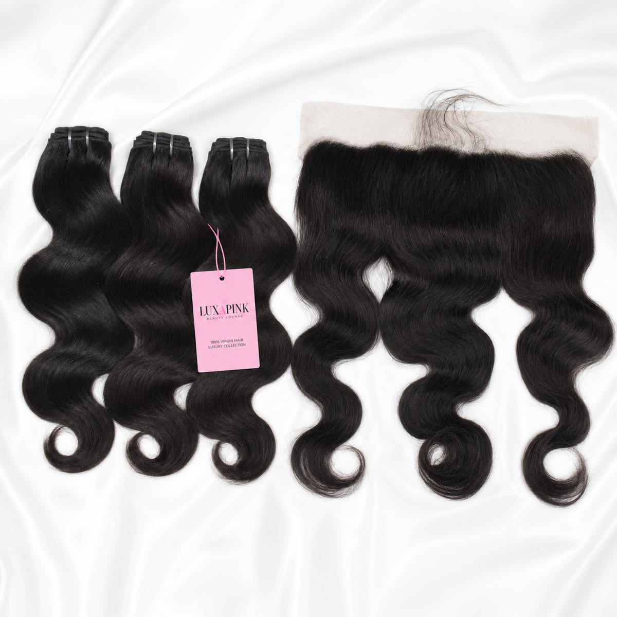 a group of hair extensions