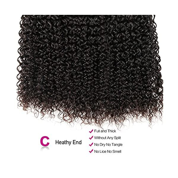 a close up of a curly hair