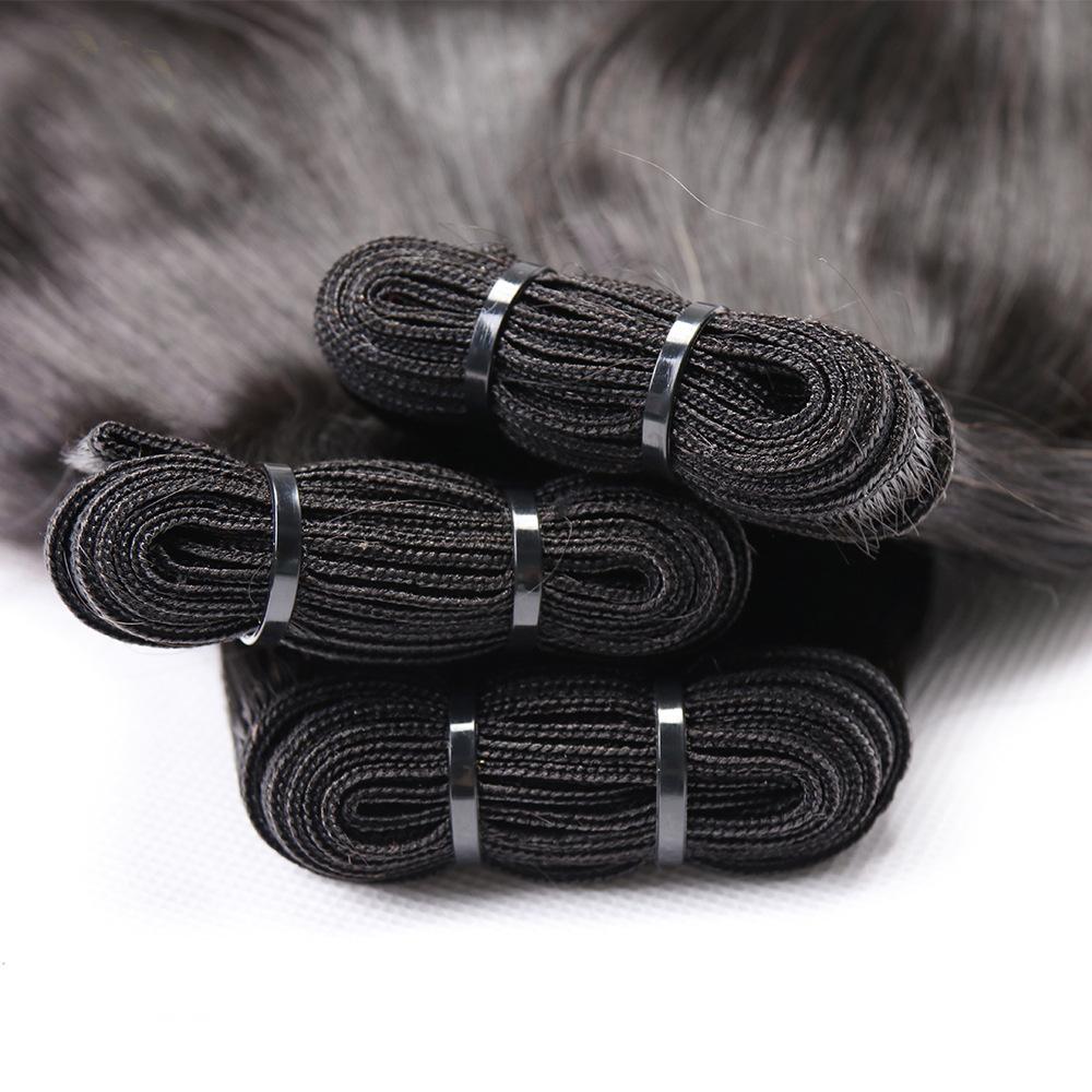 a bundle of black hair