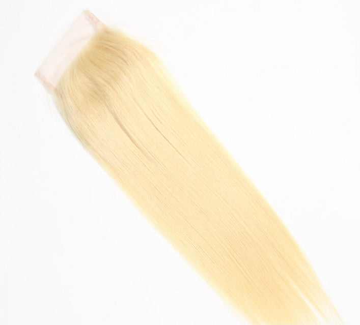 a piece of blonde hair