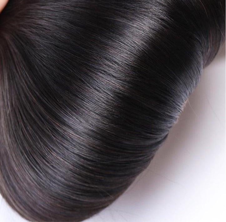 a close up of a hair
